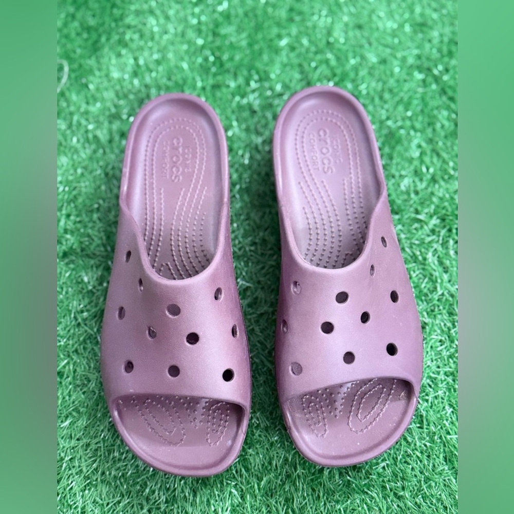 CROCS Classic Platform Slide Sandal - Women's Size 10